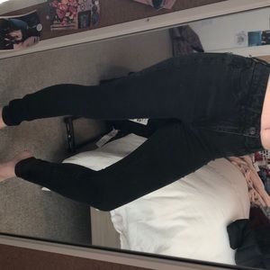 Abercrombie High Rise Black Jeans